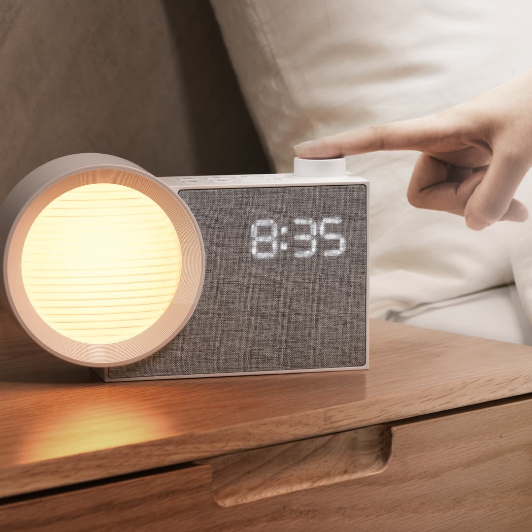 Led Lighting Decor - WILIT LED Night Light Alarm Clock