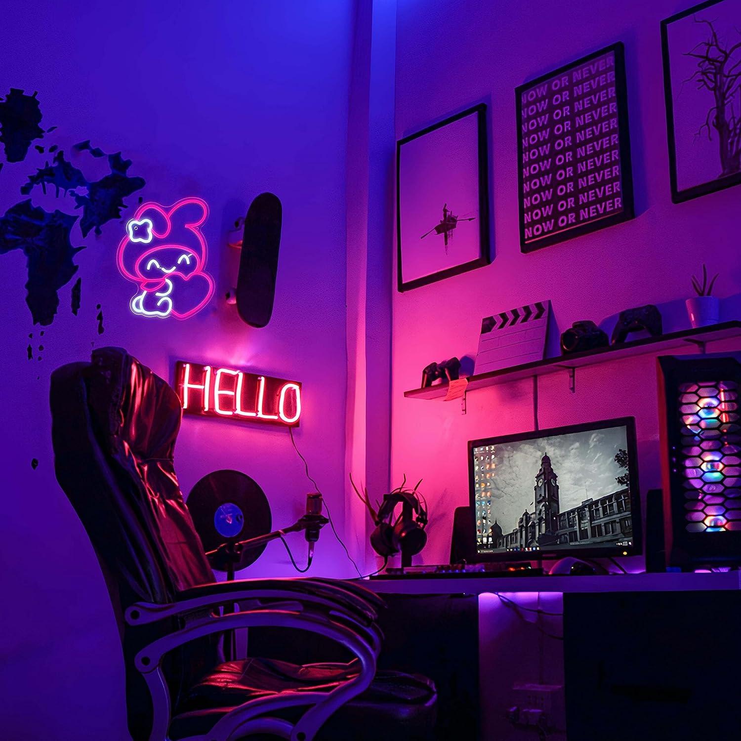 Anime Neon Sign Janpanese LED  - Led Lighting Wall Decor 评论和价格