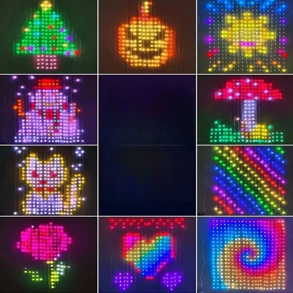 Outdoor LED Pixel Curtain Ligh - Led Lighting Wall Decor 评论和价格