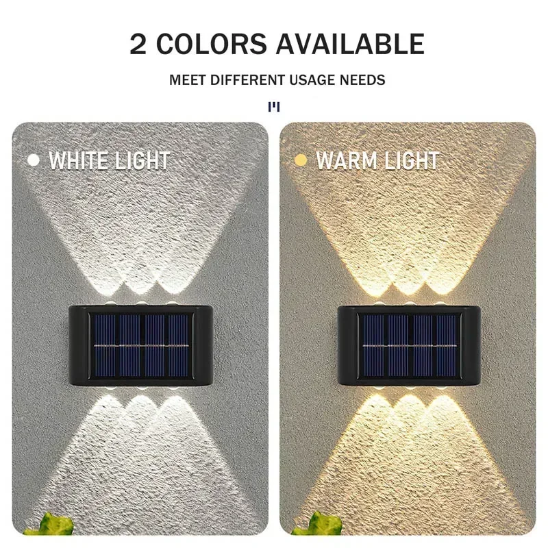 LED Solar Light Outdoor Waterp - Led Lighting Wall Decor 评论和价格