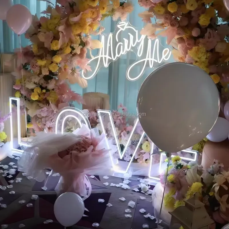 LED Flex Neon Sign, Wedding Re - Lighting Decor Rentals 评论和价格