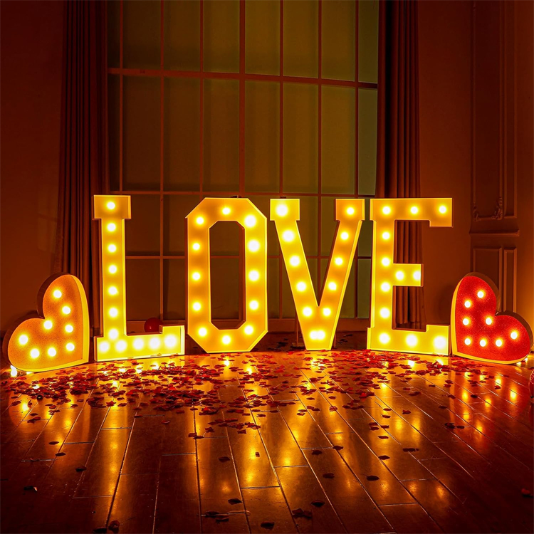 Outdoor LED Neon Marry Me Meta - Light Up Letters Marquee 评论和价格