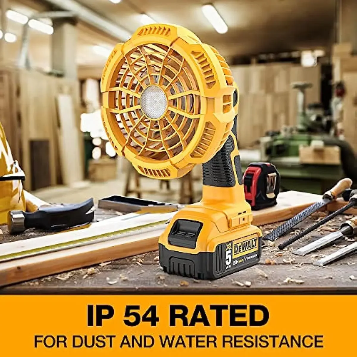 Jobsite Fan Portable Fan for D - Garage Lighting Decor 评论和价格