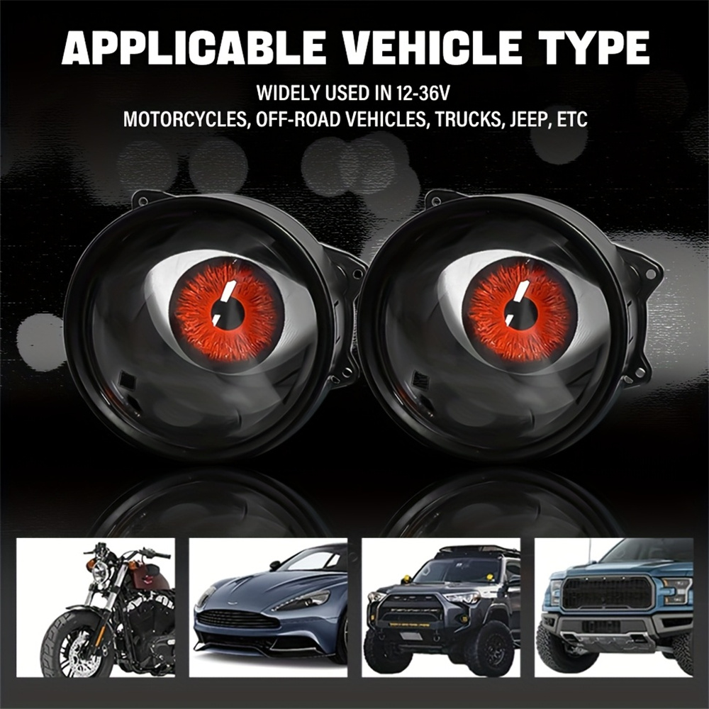  6-Mode Led Dynamic Devil Eye - Led Lighting Decor 评论和价格