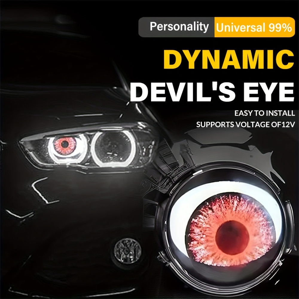  6-Mode Led Dynamic Devil Eye - Led Lighting Decor 评论和价格