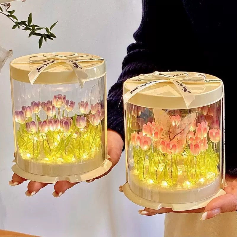 DIY Tulip Lamp Simulation Flow - Decor Lighting Table Lamps 评论和价格