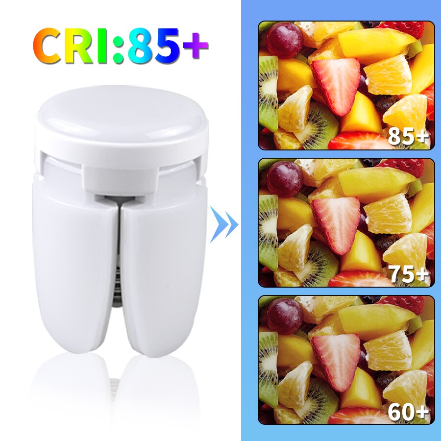 28W Fan Shape LED Bulb E27 LED - Garage Lighting Decor 评论和价格