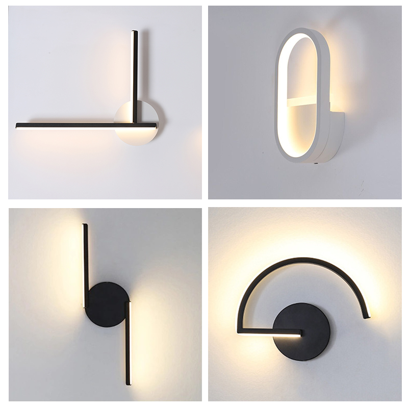 Modern Nordic LED Wall Lamp, M - Led Lighting Decor 评论和价格