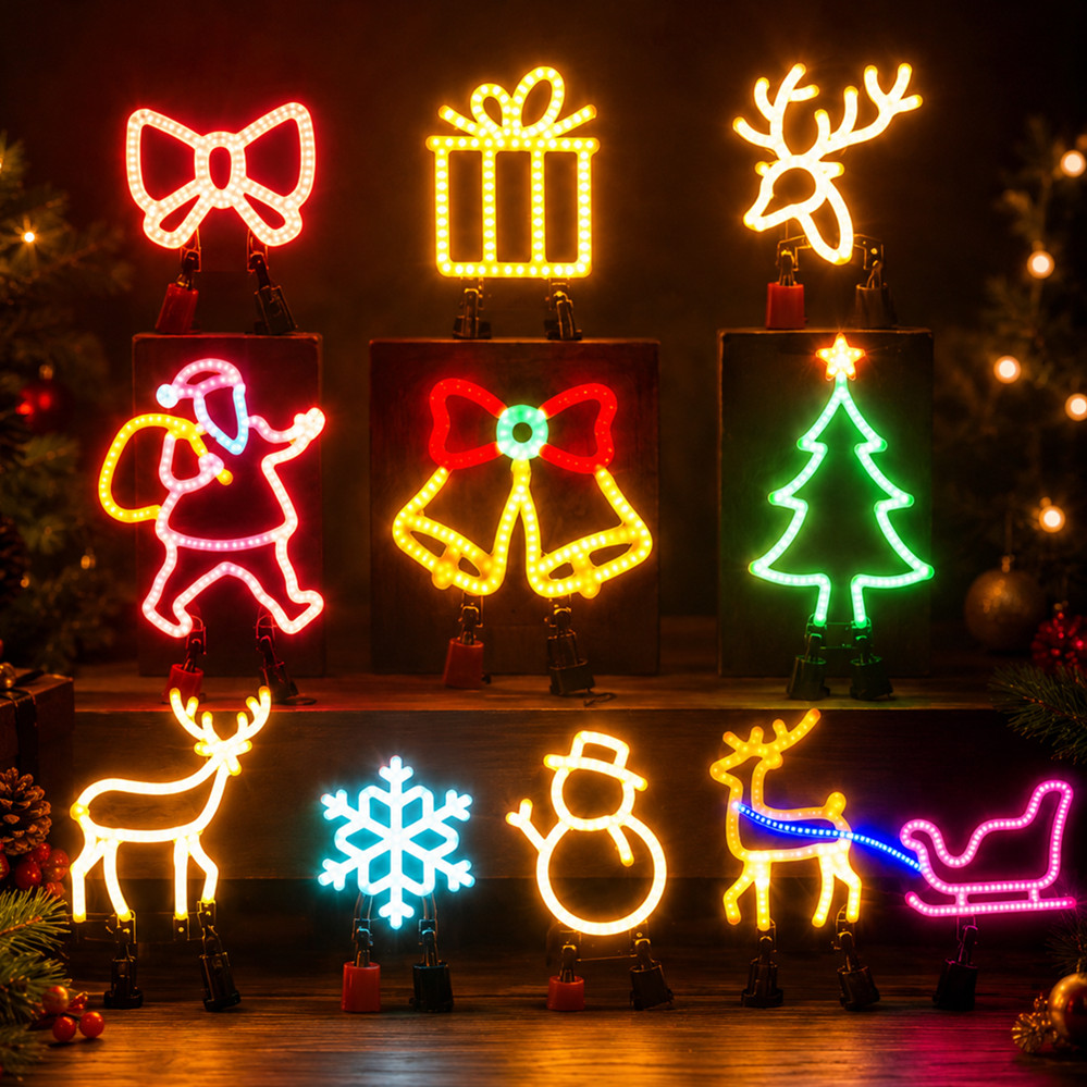 Christmas Decoration LED Neon  - Led Lighting Wall Decor 评论和价格