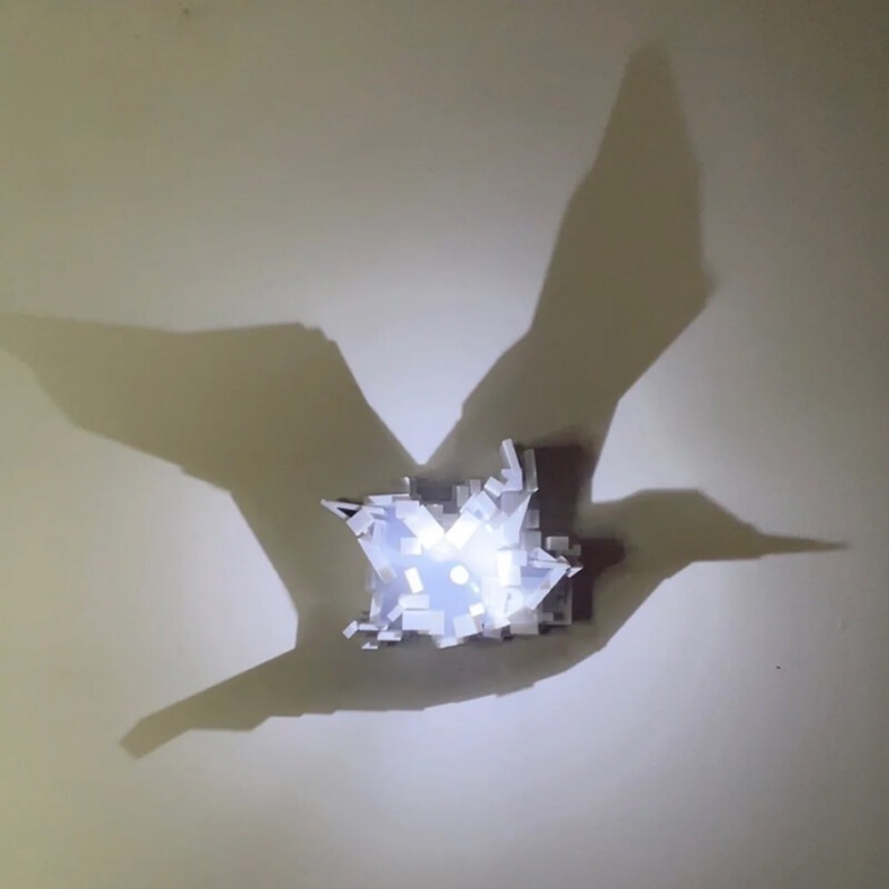 Dropshipping 3D Light Shadow N - Led Lighting Decor 评论和价格