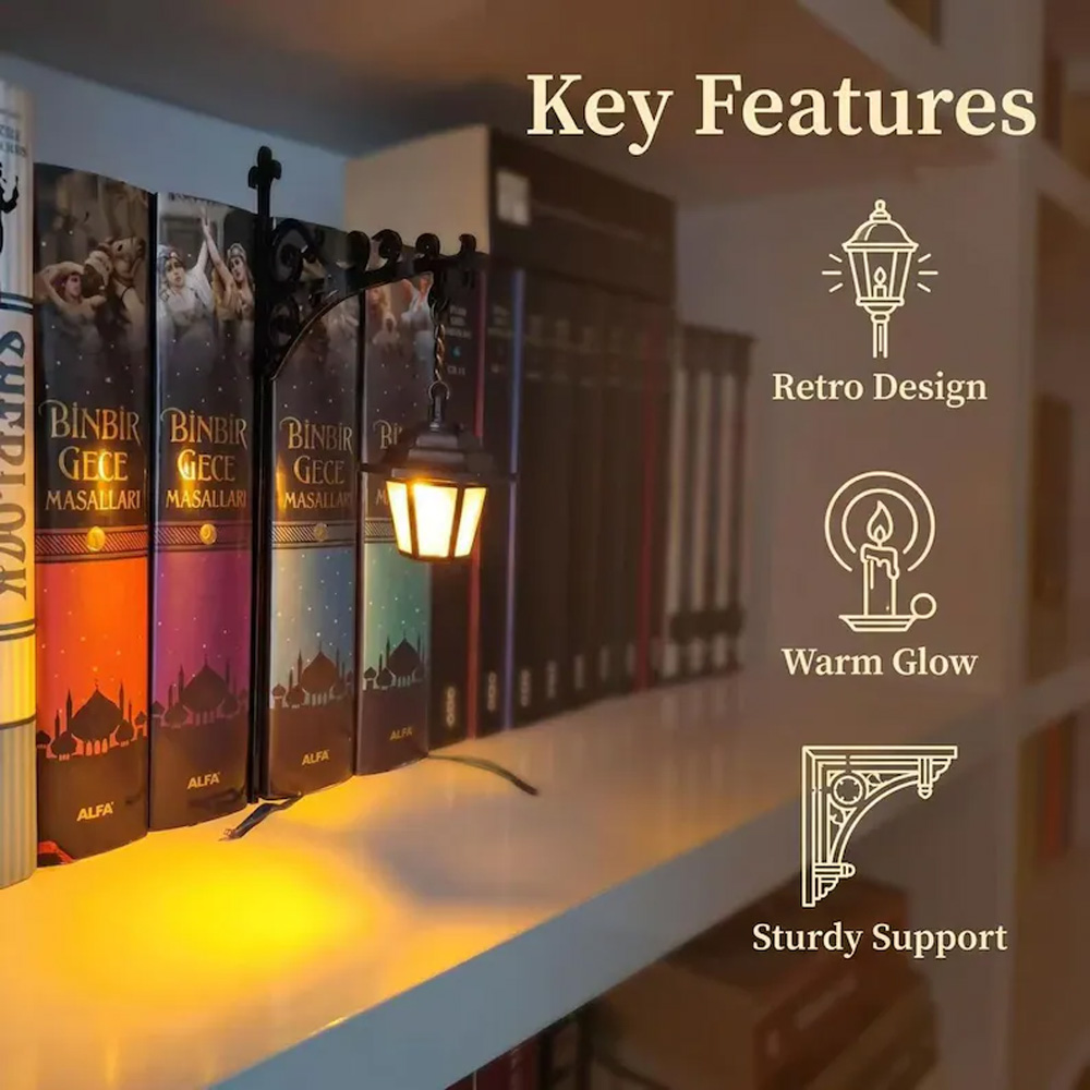 Library Lantern Decorative Boo - Led Lighting Decor 评论和价格
