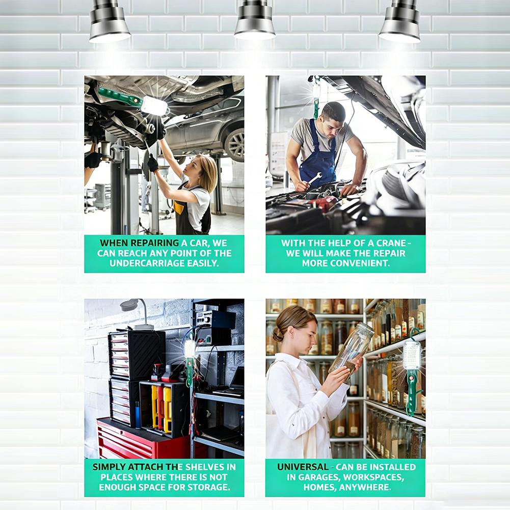 Working Light High-light LED E - Garage Lighting Decor 评论和价格