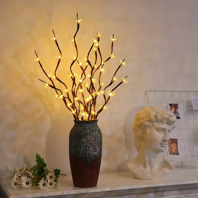 1/2PC 20LED Cherry Blossom Tre - Decor Lighting Table Lamps 评论和价格