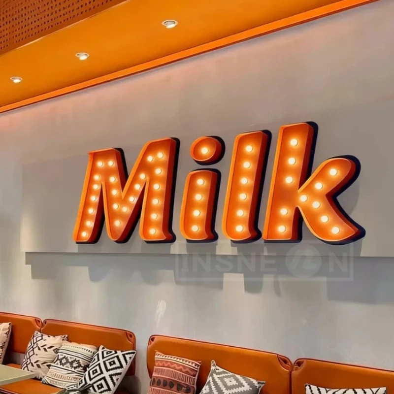 Custom Bulb Letters Metal Ligh - Light Up Letters Marquee 评论和价格