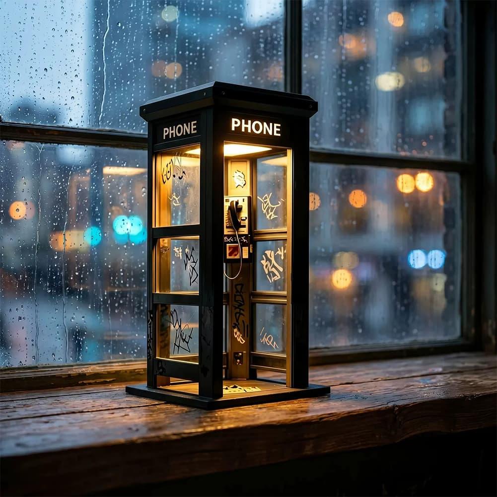Vintage London Telephone Booth - Decor Lighting Table Lamps 评论和价格