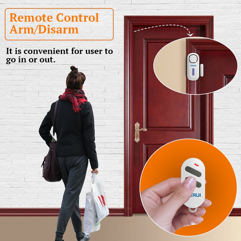 KERUI 120DB Wireless Door/Wind - Garage Lighting Decor 评论和价格